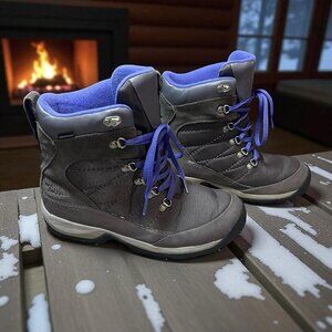 The North Face winter boots womens NF00CU46 Purple Gray Outdoor Size 10
